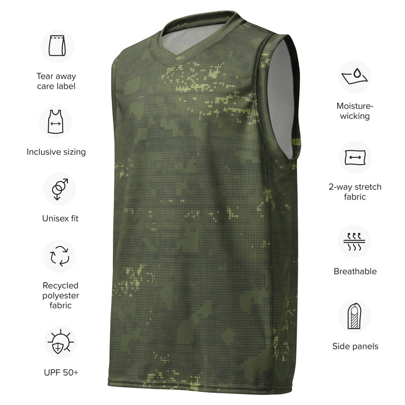 Night Desert Honeycomb CAMO Unisex Basketball Jersey