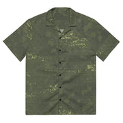 Night Desert Honeycomb CAMO Unisex Short-Sleeve Button Shirt - 2XS - Button-Up
