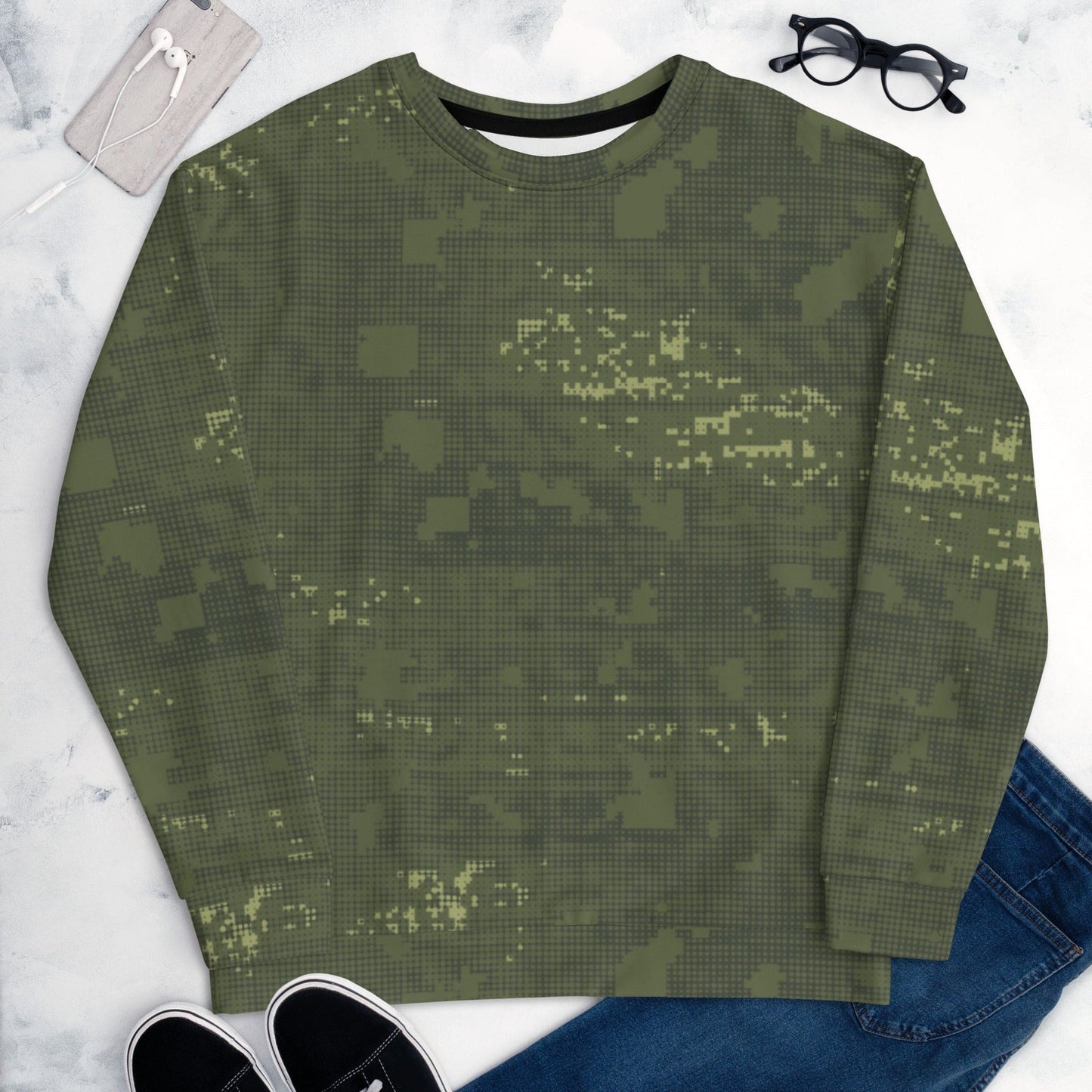 Night Desert Honeycomb CAMO Unisex Sweatshirt