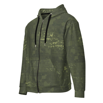 Night Desert Honeycomb CAMO Unisex zip hoodie Zip Hoodies
