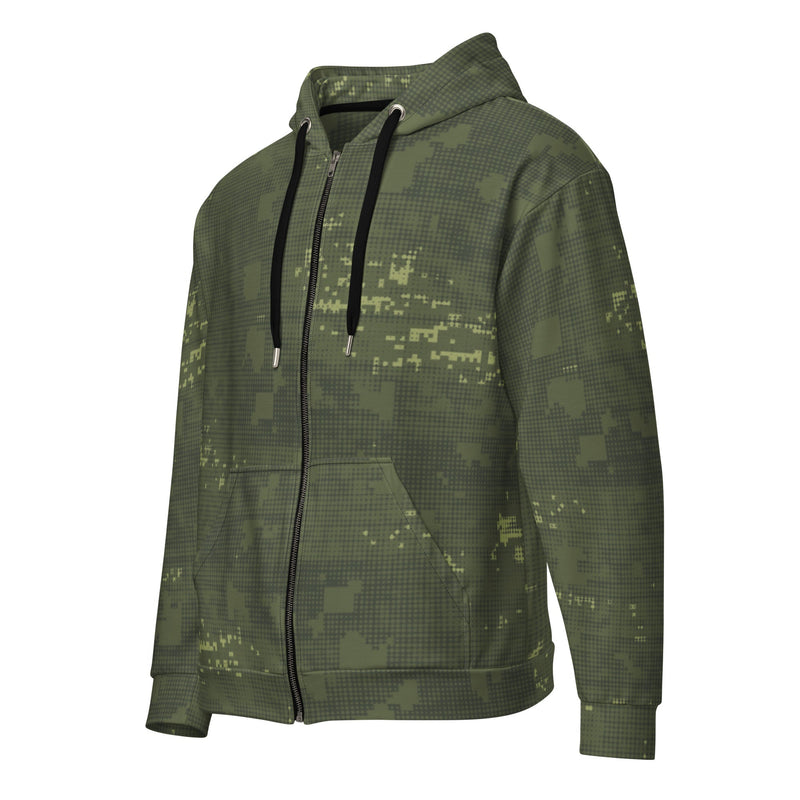 Night Desert Honeycomb CAMO Unisex Zip Hoodie