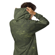 Night Desert Honeycomb CAMO Unisex Zip Hoodie