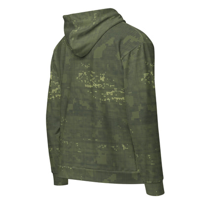 Night Desert Honeycomb CAMO Unisex zip hoodie - Zip Hoodie