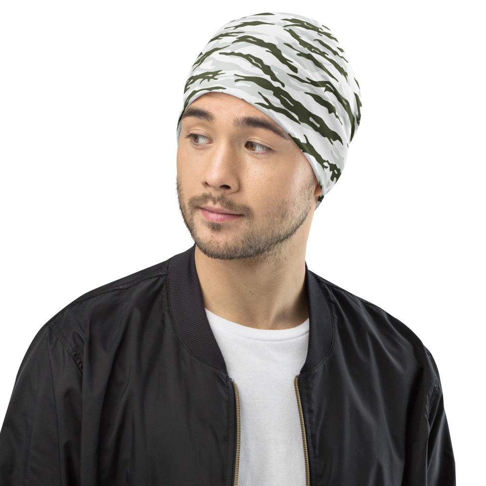 Noorvik Arctic Tiger Stripe CAMO Beanie