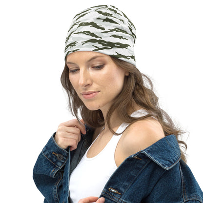 Noorvik Arctic Tiger Stripe CAMO Beanie