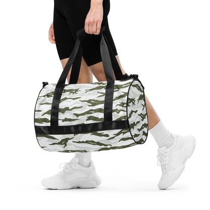 Noorvik Arctic Tiger Stripe CAMO gym bag - Gym Bag