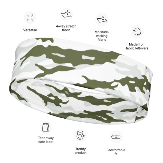 Noorvik Arctic Tiger Stripe CAMO Headband - M