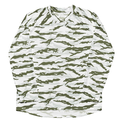 Noorvik Arctic Tiger Stripe CAMO hockey fan jersey