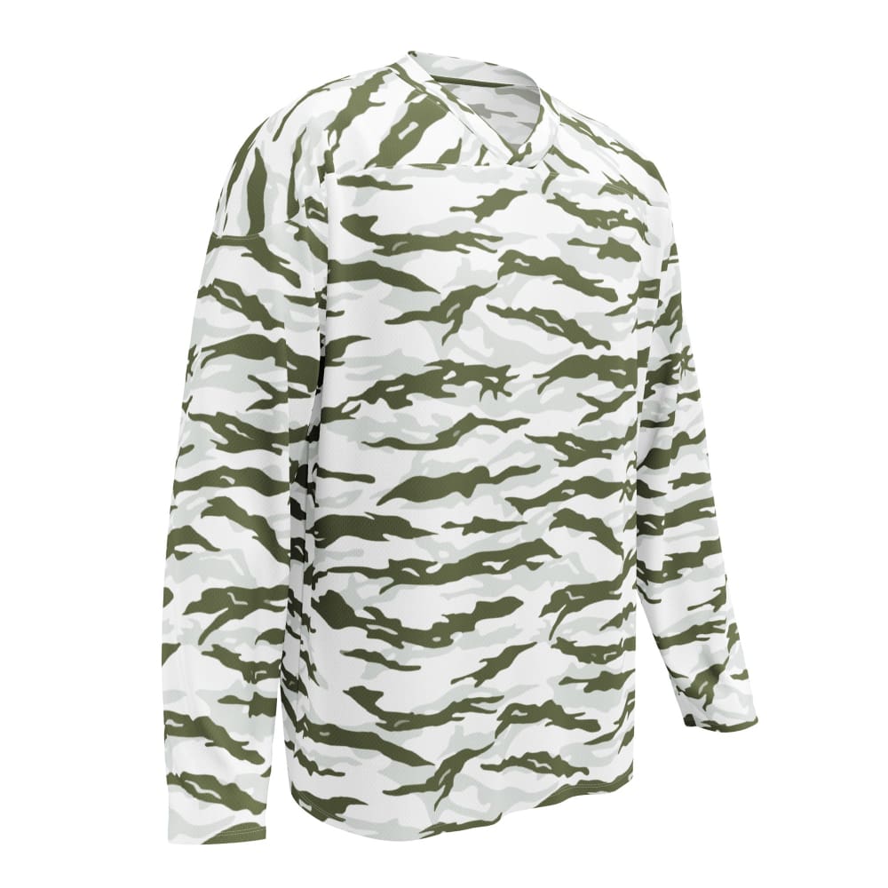 Noorvik Arctic Tiger Stripe CAMO hockey fan jersey