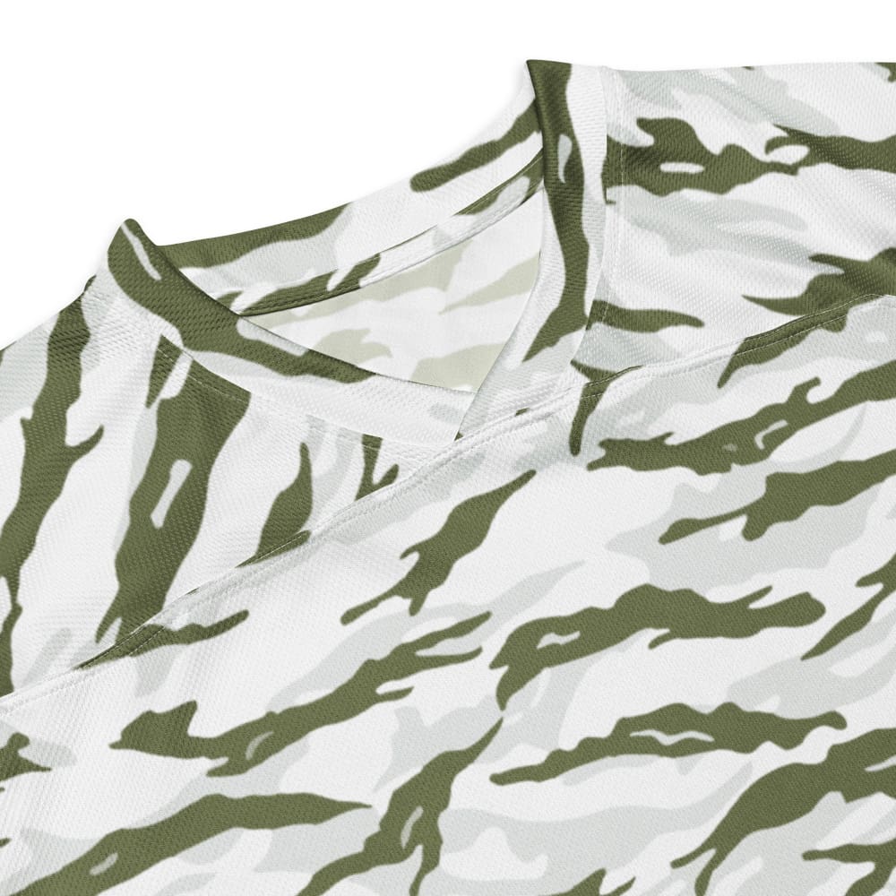 Noorvik Arctic Tiger Stripe CAMO hockey fan jersey