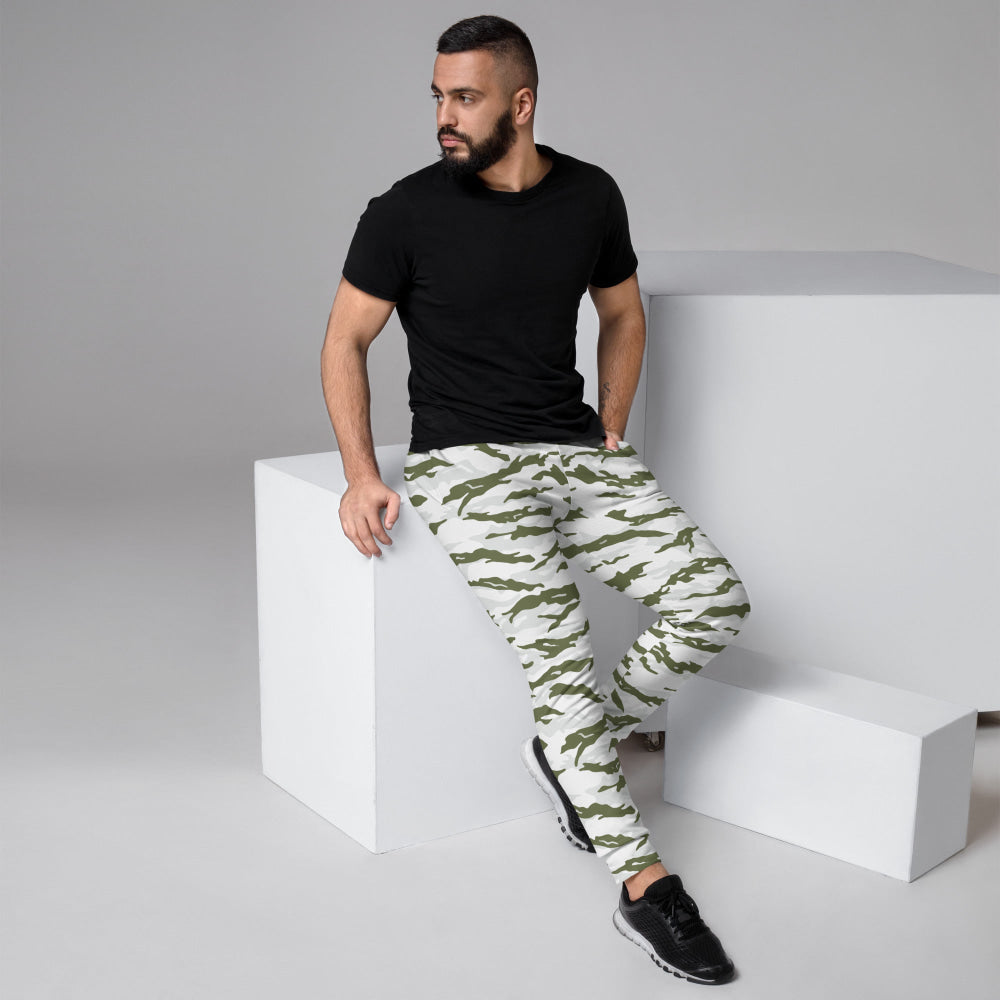 Noorvik Arctic Tiger Stripe CAMO Men’s Joggers - XS - Mens