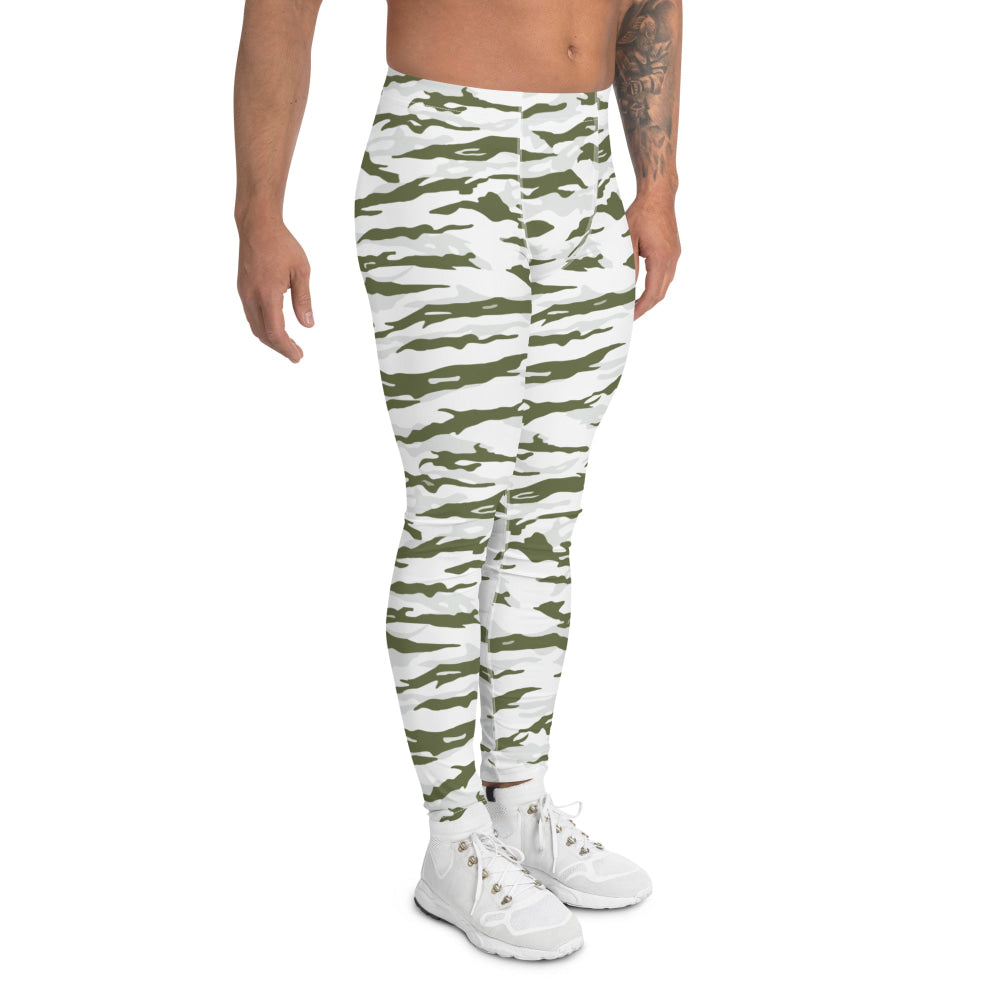 Noorvik Arctic Tiger Stripe CAMO Men’s Leggings - Mens