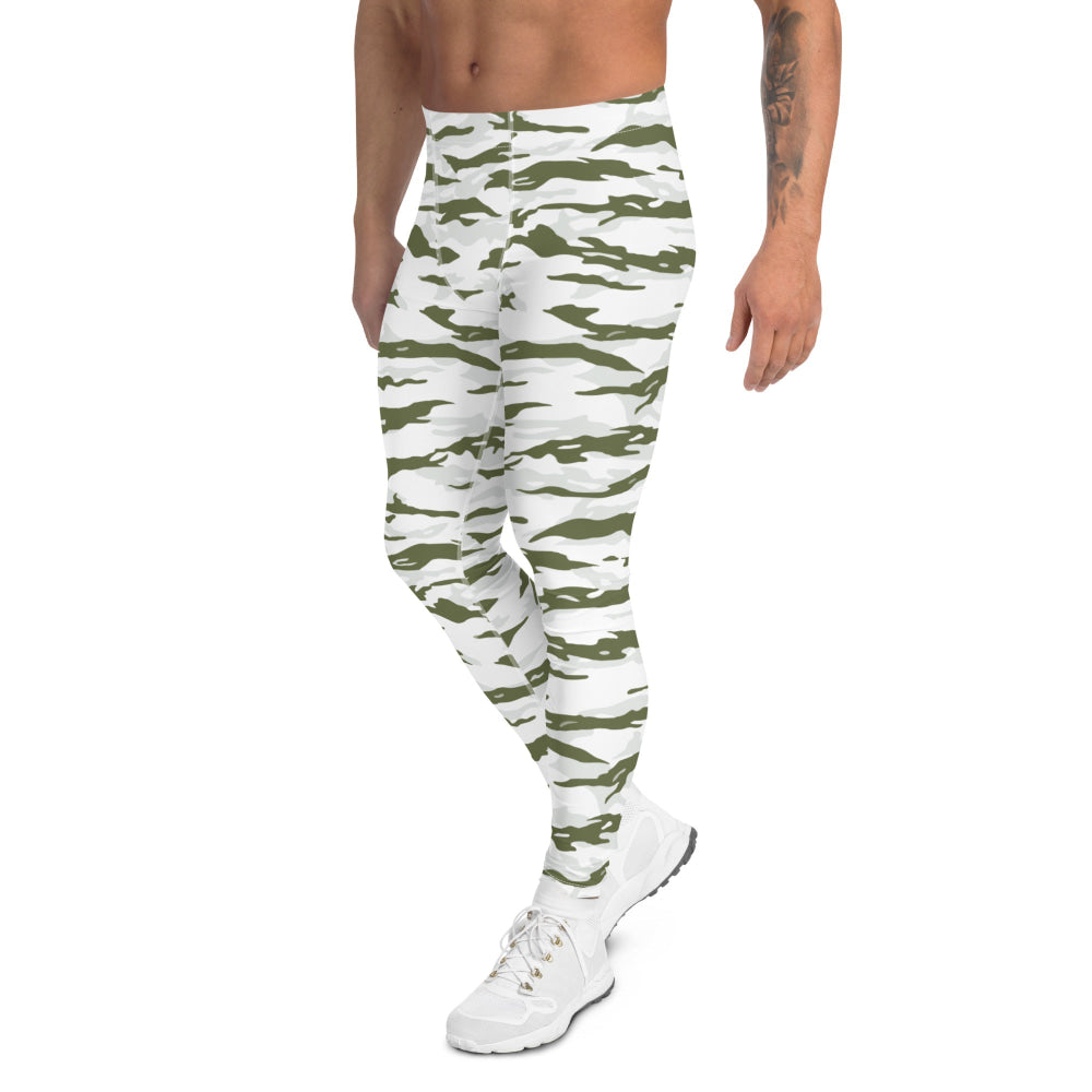 Noorvik Arctic Tiger Stripe CAMO Men’s Leggings - Mens