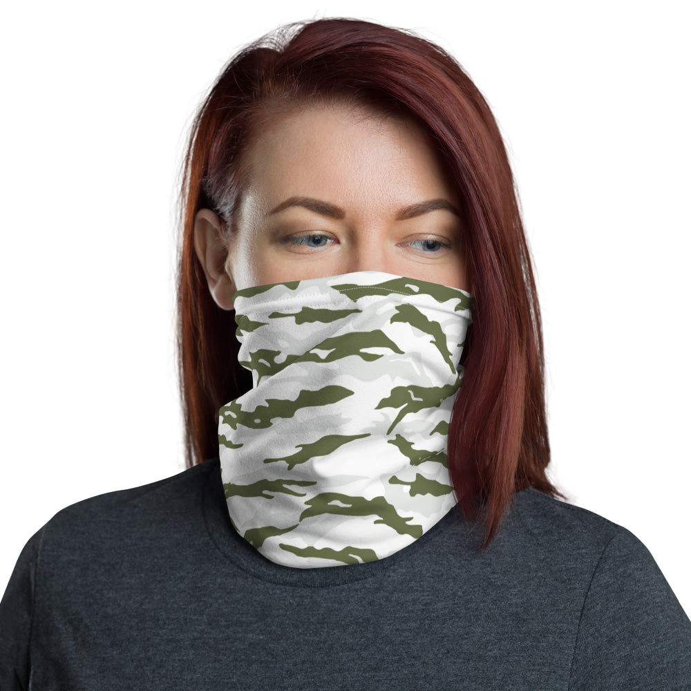 Noorvik Arctic Tiger Stripe CAMO Neck Gaiter