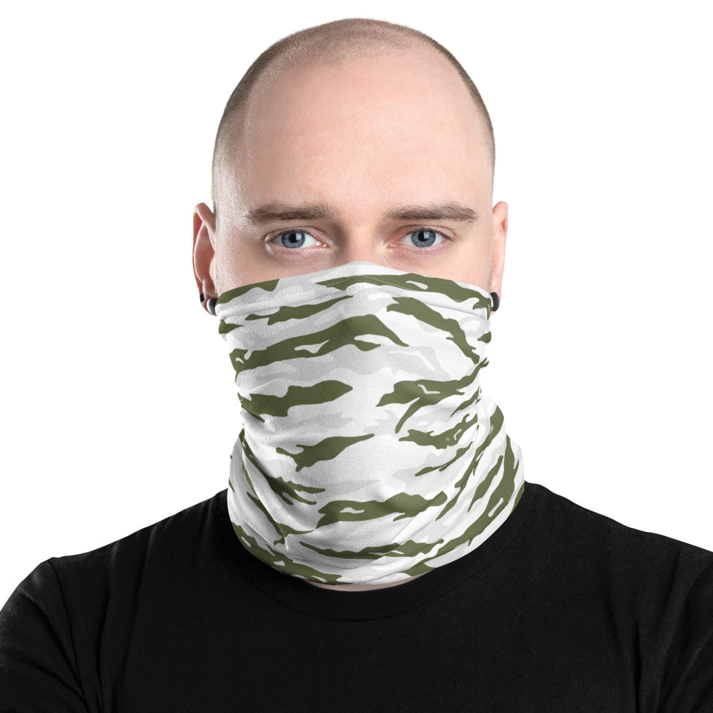 Noorvik Arctic Tiger Stripe CAMO Neck Gaiter