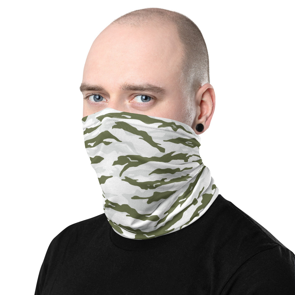 Noorvik Arctic Tiger Stripe CAMO Neck Gaiter