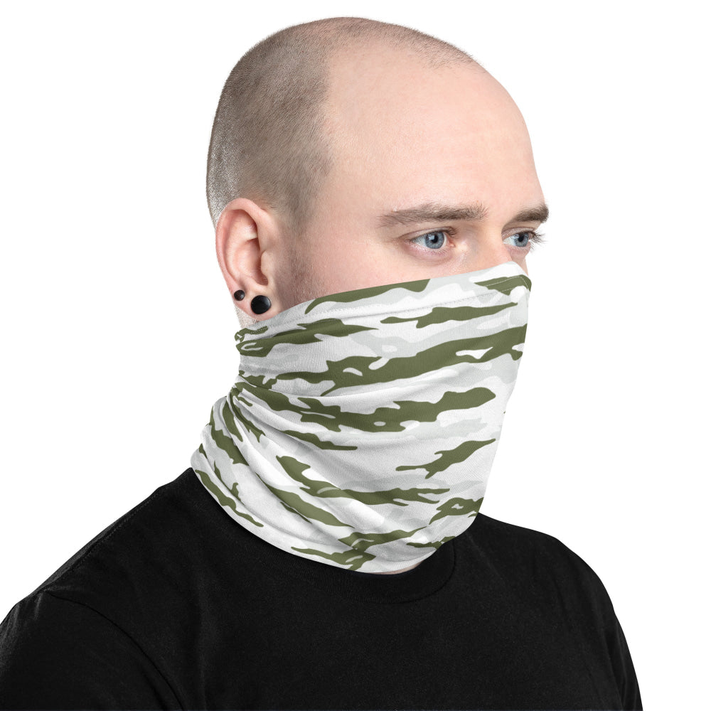 Noorvik Arctic Tiger Stripe CAMO Neck Gaiter