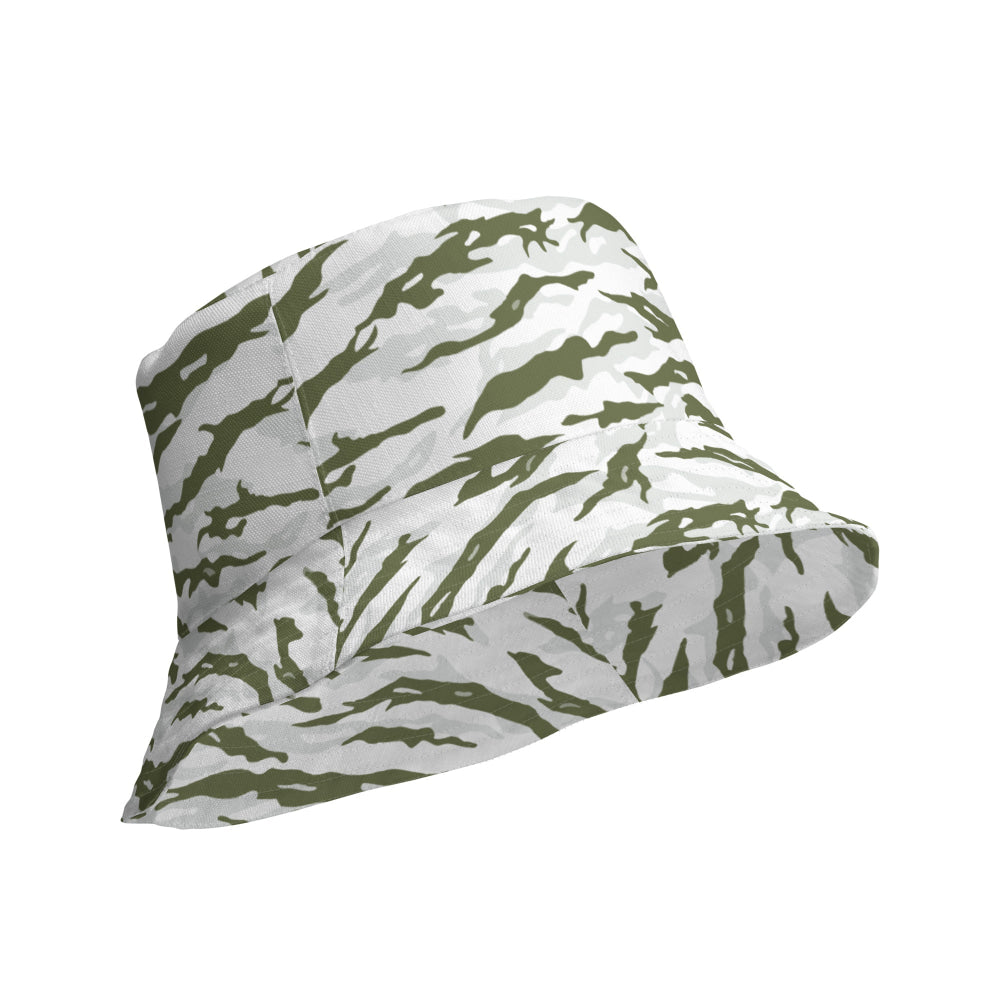 Noorvik Arctic Tiger Stripe CAMO Reversible bucket hat - Bucket Hat