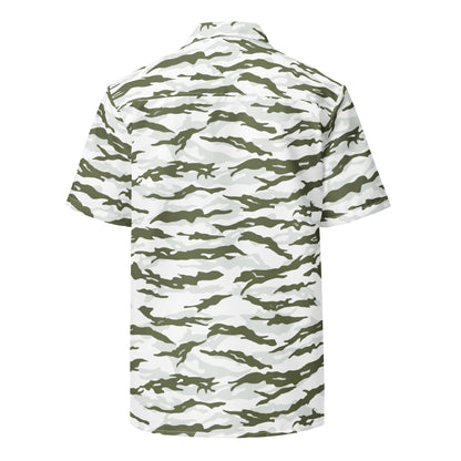 Noorvik Arctic Tiger Stripe CAMO Unisex button shirt - Button Shirt