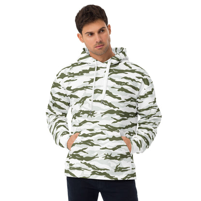 Noorvik Arctic Tiger Stripe CAMO Unisex Hoodie - 2XS