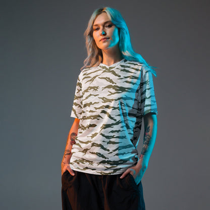 Noorvik Arctic Tiger Stripe CAMO unisex sports jersey - Unisex Sports Jersey