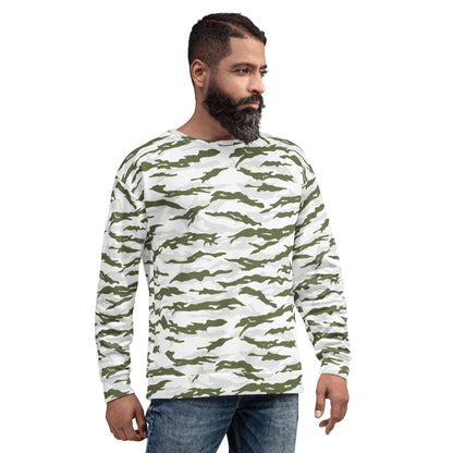 Noorvik Arctic Tiger Stripe CAMO Unisex Sweatshirt