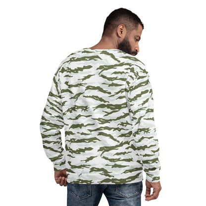 Noorvik Arctic Tiger Stripe CAMO Unisex Sweatshirt