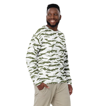 Noorvik Arctic Tiger Stripe CAMO Unisex Sweatshirt