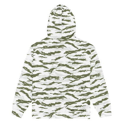 Noorvik Arctic Tiger Stripe CAMO Unisex zip hoodie