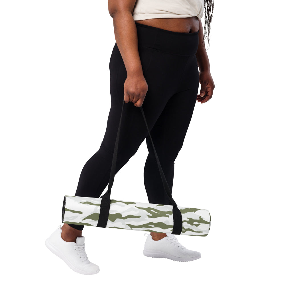 Noorvik Arctic Tiger Stripe CAMO Yoga mat