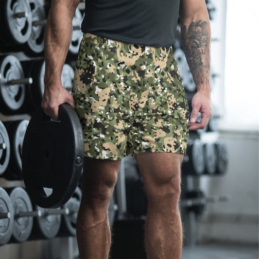 Nordic Combat Uniform CAMO Men’s Athletic Shorts - XS