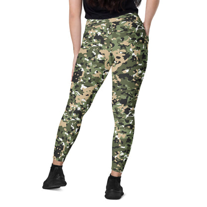 Nordic Combat Uniform CAMO Leggings with pockets - Womens With Pockets