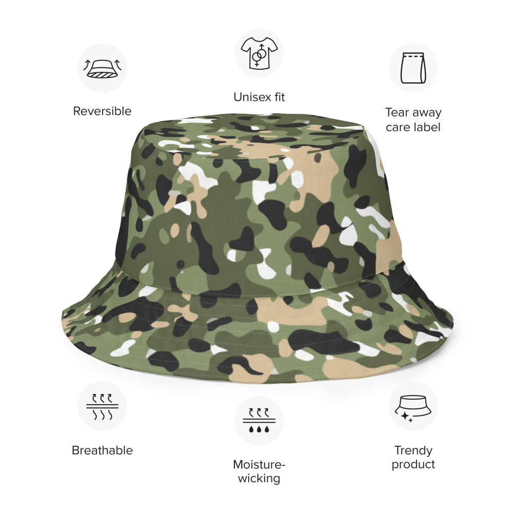 Nordic Combat Uniform CAMO Reversible bucket hat - Bucket Hat