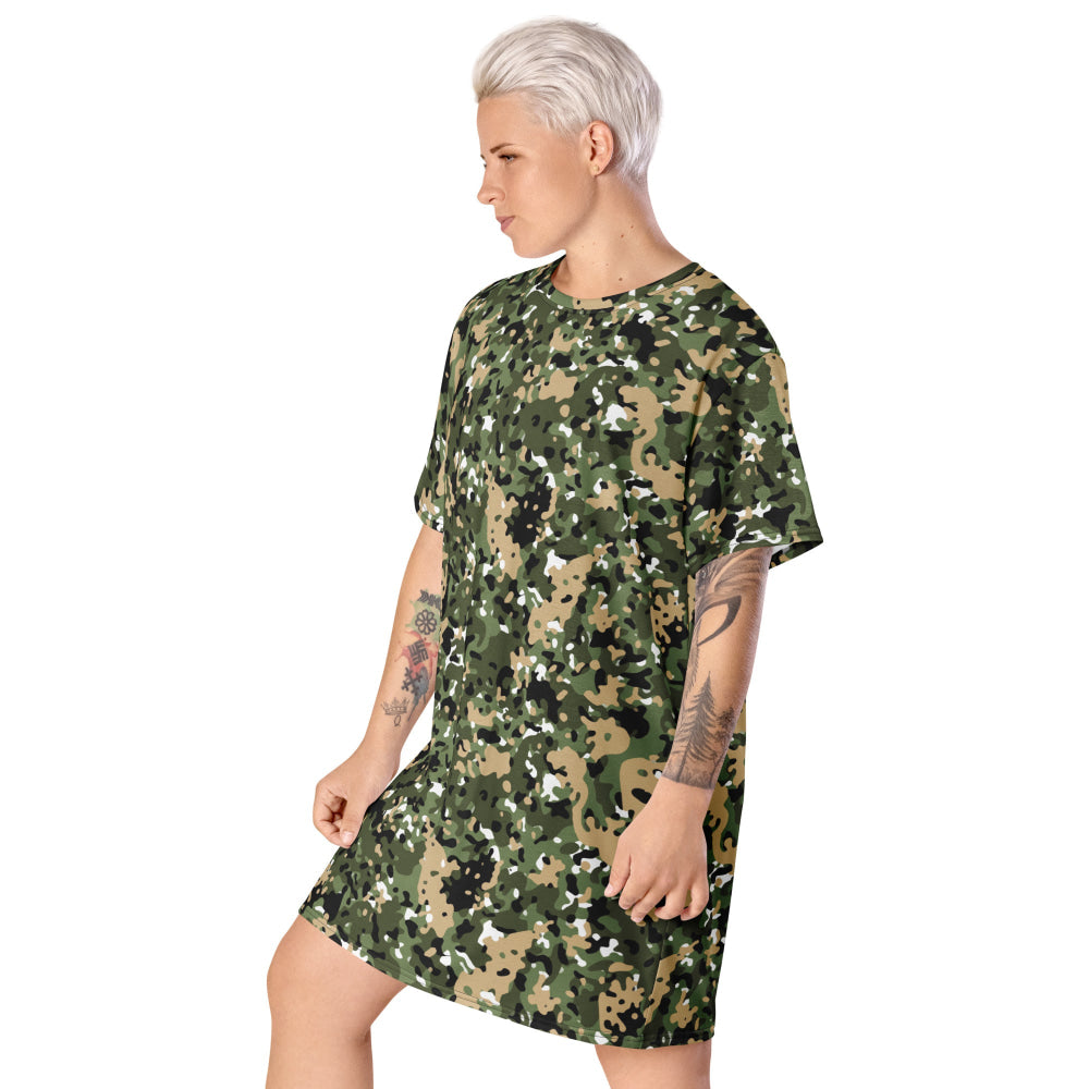 Nordic Combat Uniform CAMO T-shirt dress - Womens T-Shirt Dress