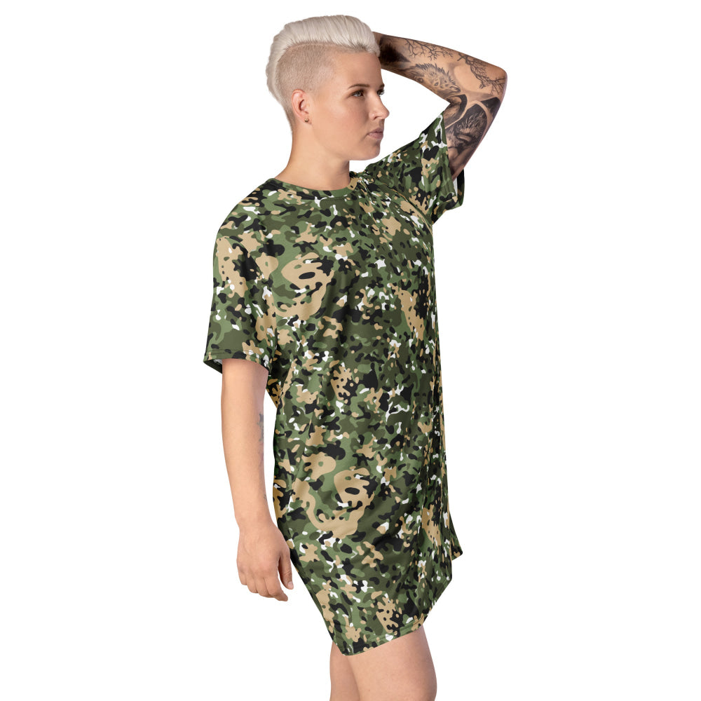 Nordic Combat Uniform CAMO T-shirt dress - Womens T-Shirt Dress