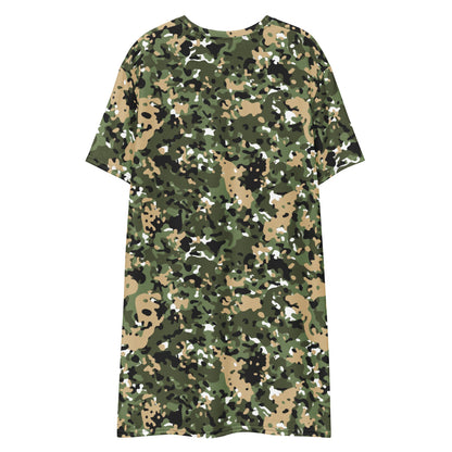 Nordic Combat Uniform CAMO T-shirt dress - Womens T-Shirt Dress