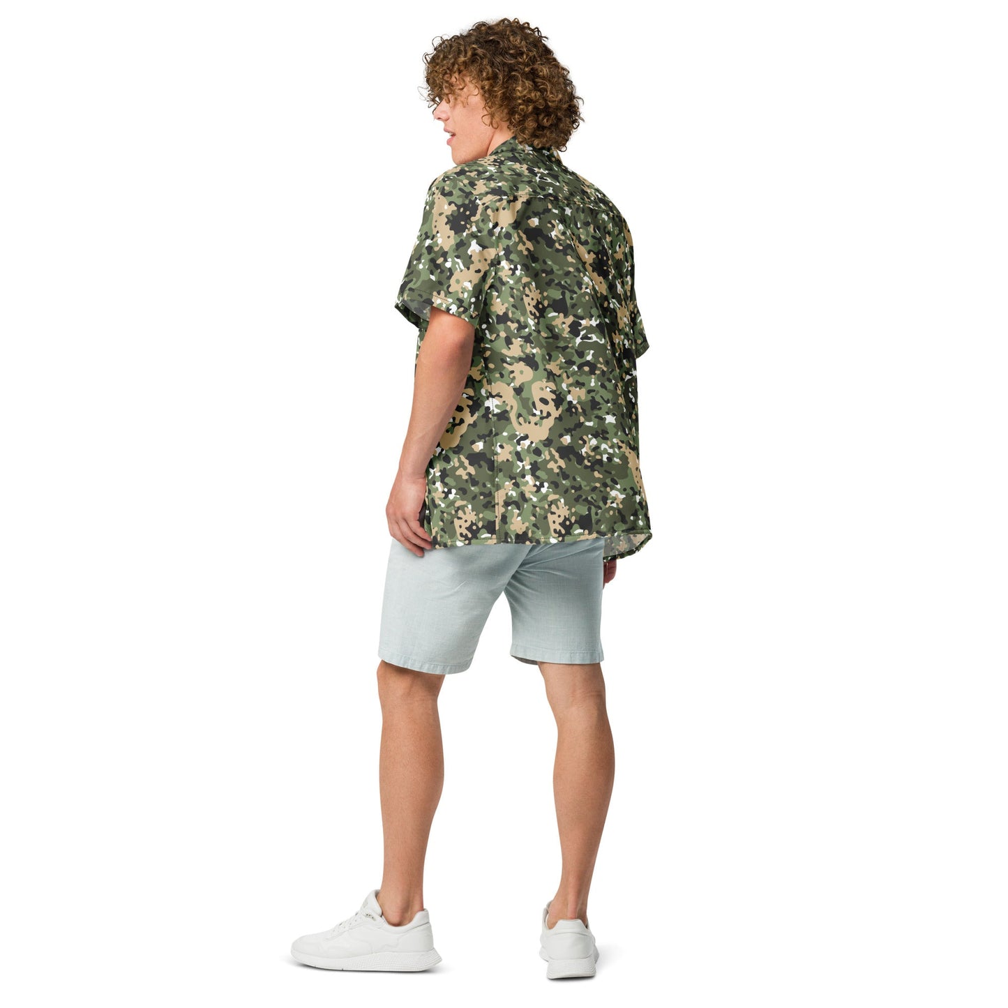 Nordic Combat Uniform CAMO Unisex Short-Sleeve Button Shirt