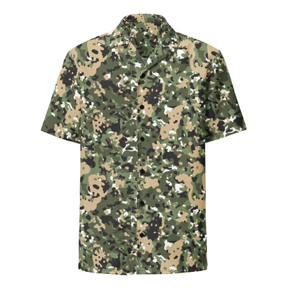 Nordic Combat Uniform CAMO Unisex Short-Sleeve Button Shirt