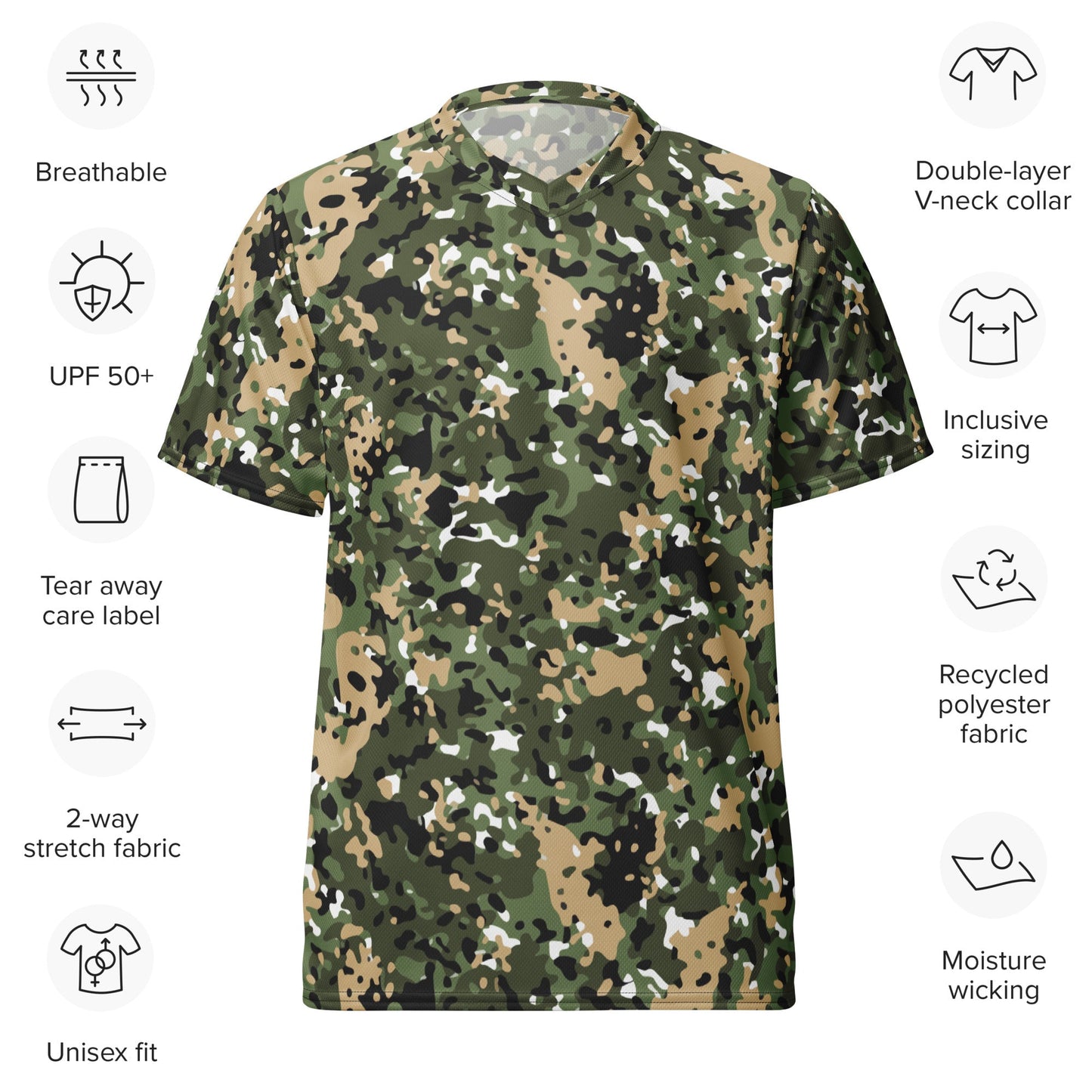 Nordic Combat Uniform CAMO unisex sports jersey - Sports Jerseys
