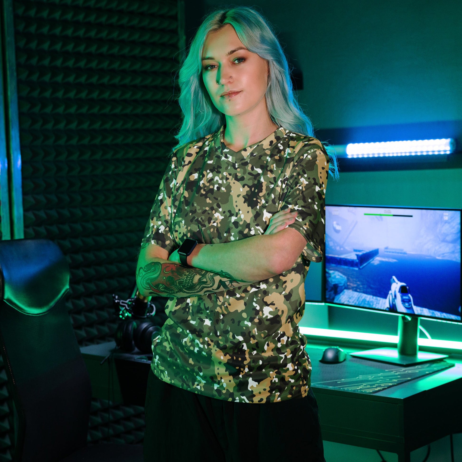 Nordic Combat Uniform CAMO unisex sports jersey - Sports Jerseys