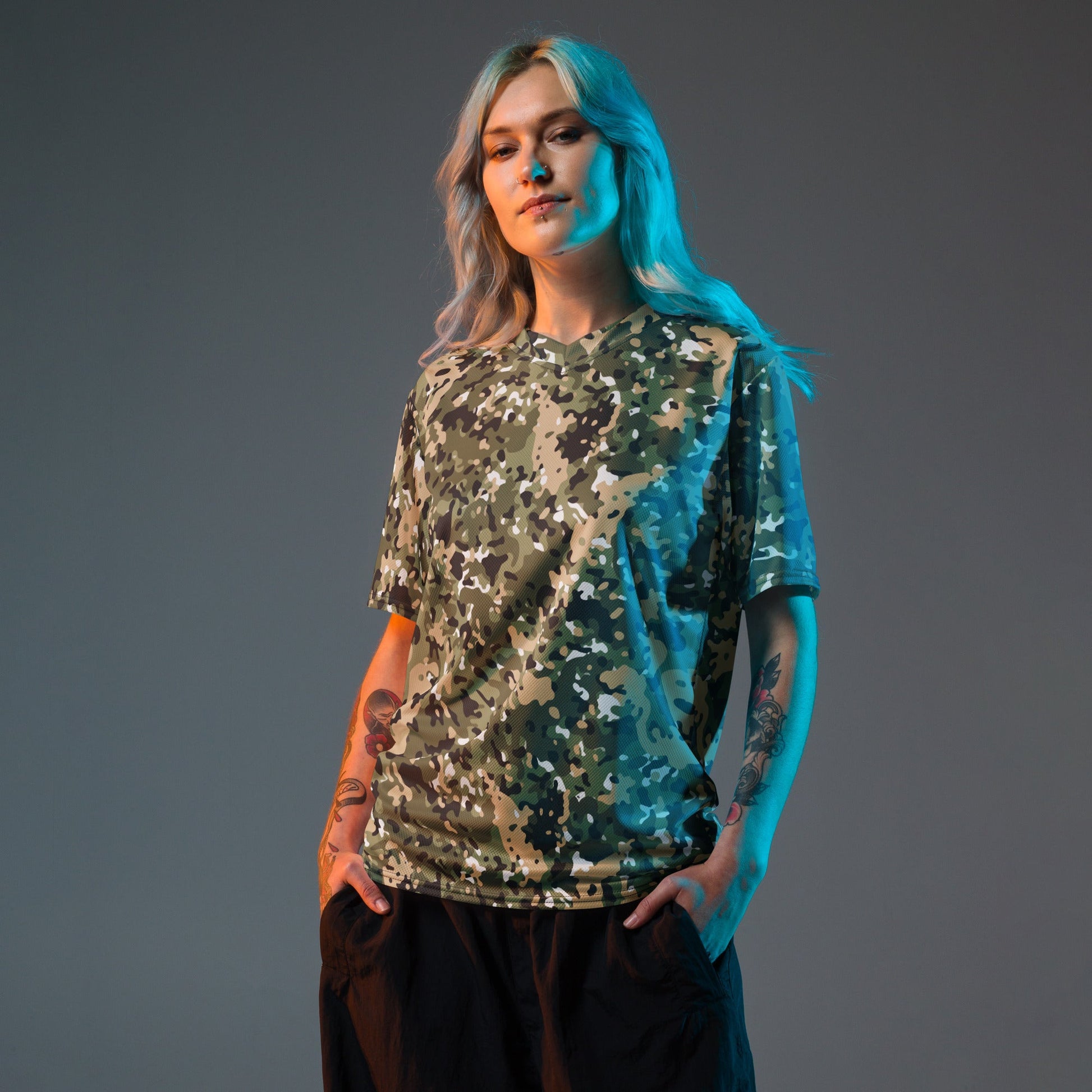 Nordic Combat Uniform CAMO unisex sports jersey - Sports Jerseys