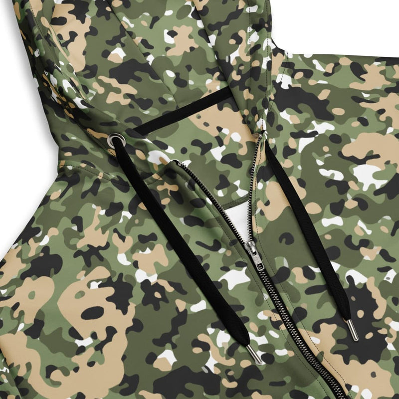 Nordic Combat Uniform CAMO Unisex zip hoodie