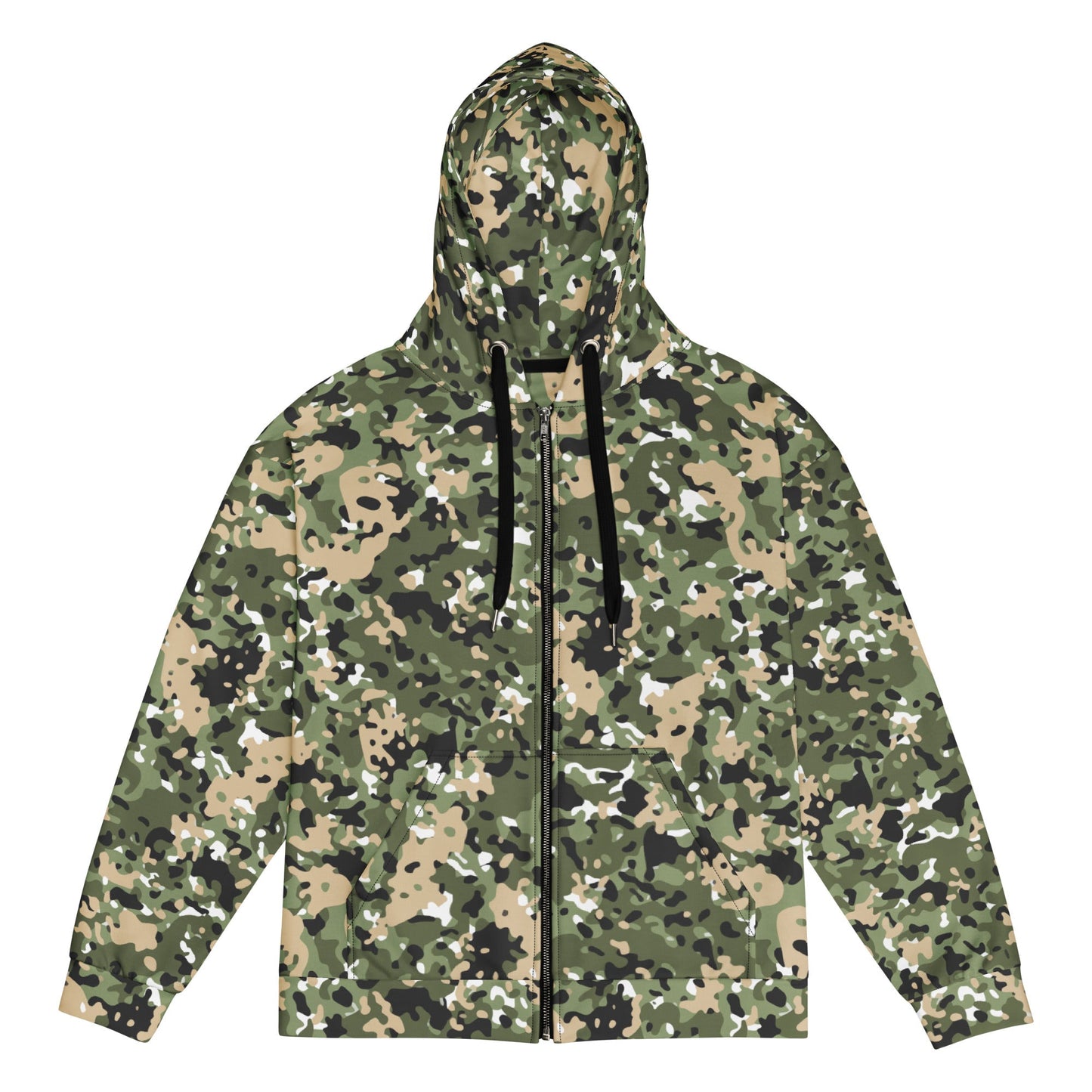Nordic Combat Uniform CAMO Unisex zip hoodie - 2XS - Zip Hoodies