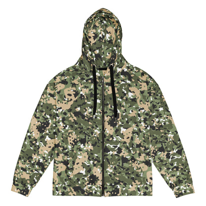 Nordic Combat Uniform CAMO Unisex zip hoodie - 2XS - Zip Hoodies