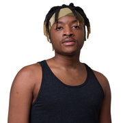 Nordic Leaf Pile Desert CAMO Headband - Head