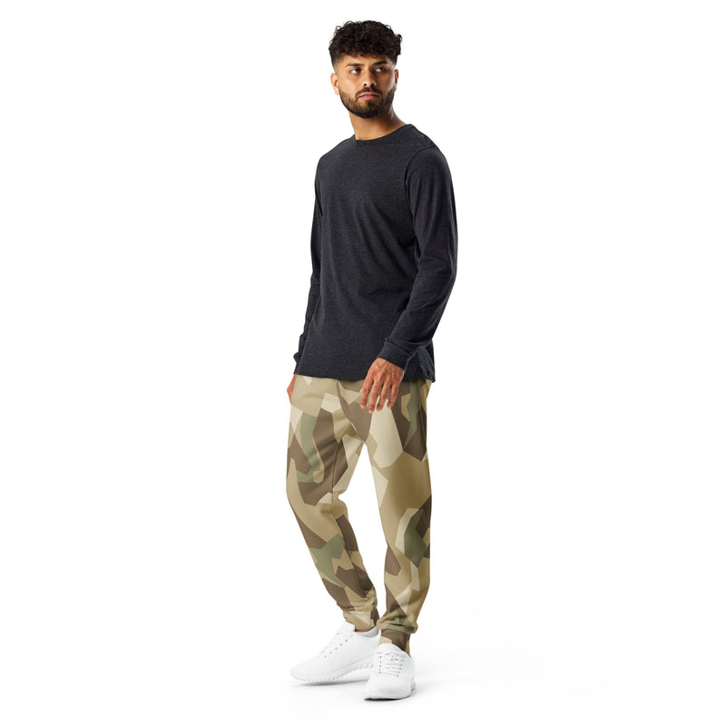 Nordic Leaf Pile Desert CAMO Mens Joggers - Men