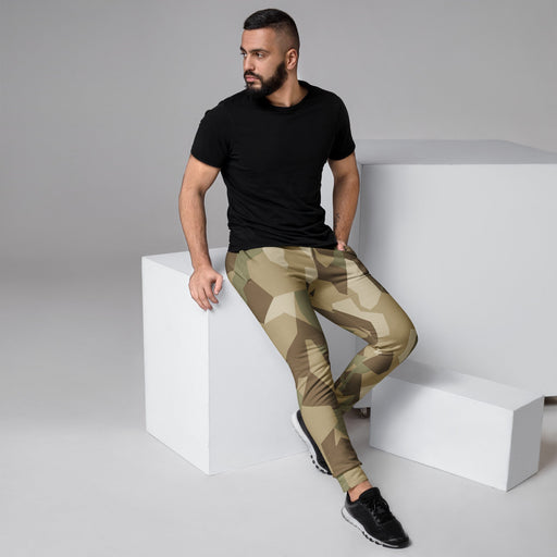 Nordic Leaf Pile Desert CAMO Mens Joggers - XS - Men