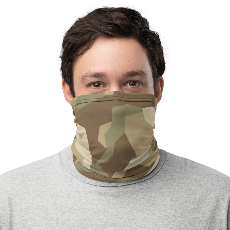 Nordic Leaf Pile Desert CAMO Neck Gaiter - Head