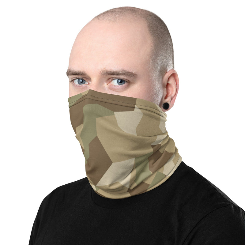 Nordic Leaf Pile Desert CAMO Neck Gaiter - Head