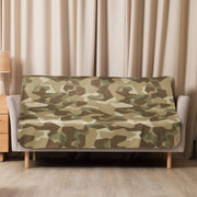 Nordic Leaf Pile Desert CAMO Sherpa Blanket